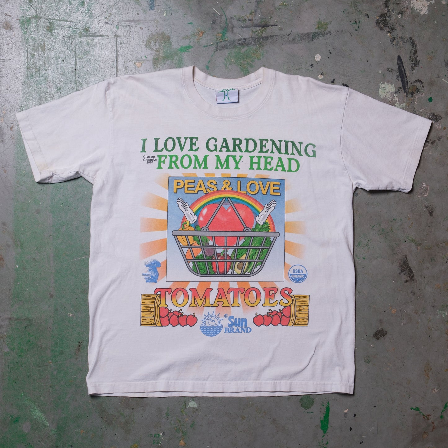 Used - Online Ceramics Tomato T-Shirt - Size Large