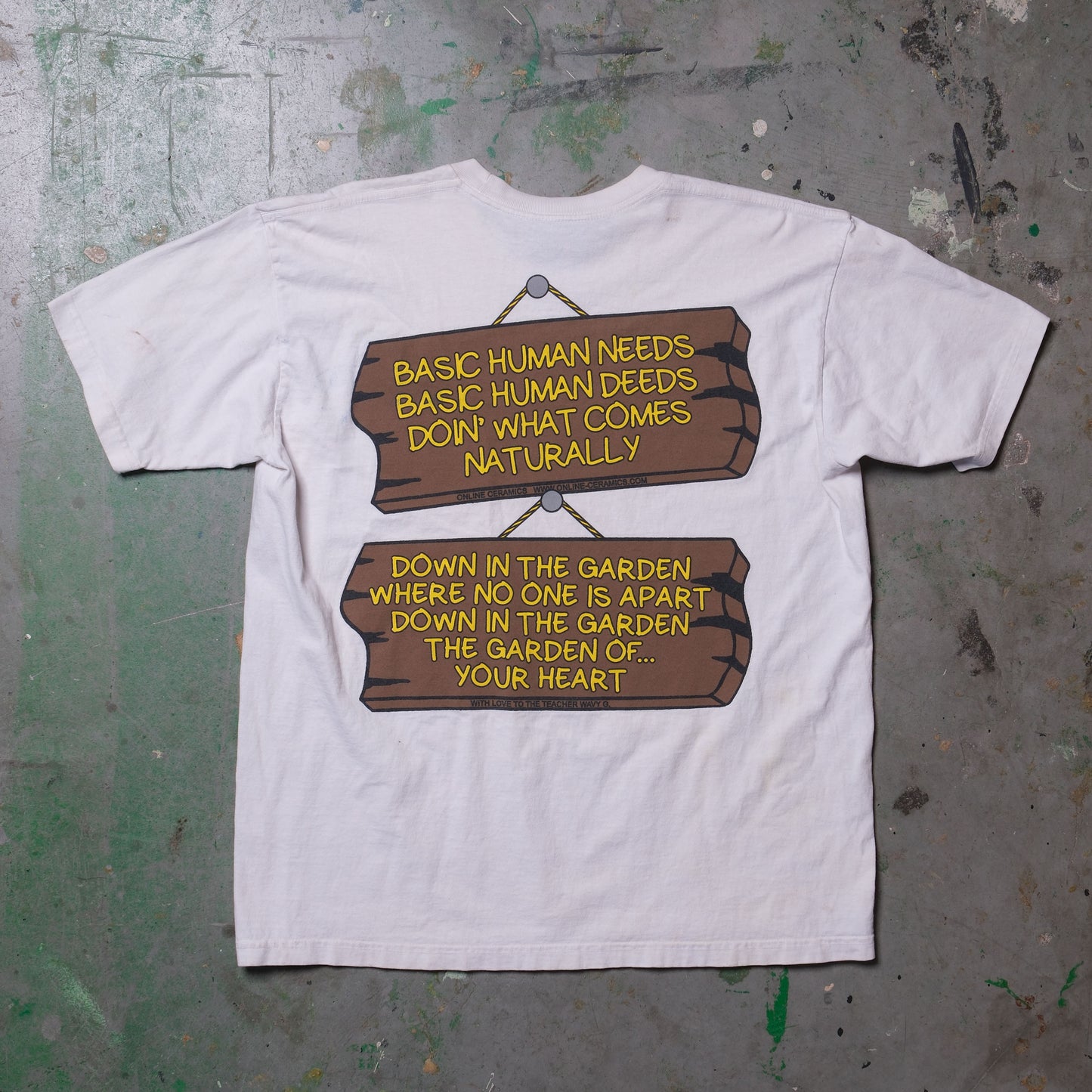 Used - Online Ceramics Tomato T-Shirt - Size Large