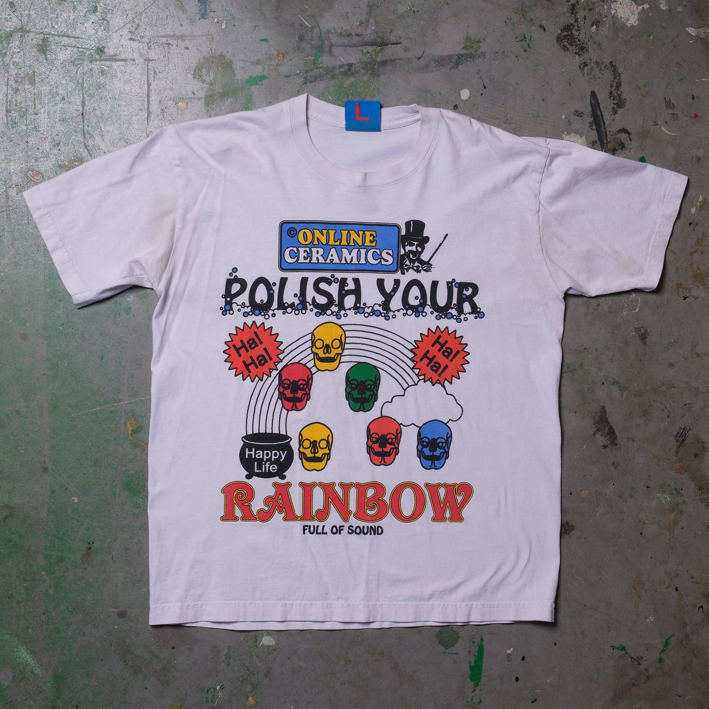 Used - Online Ceramics Polish Your Rainbow - Size Large