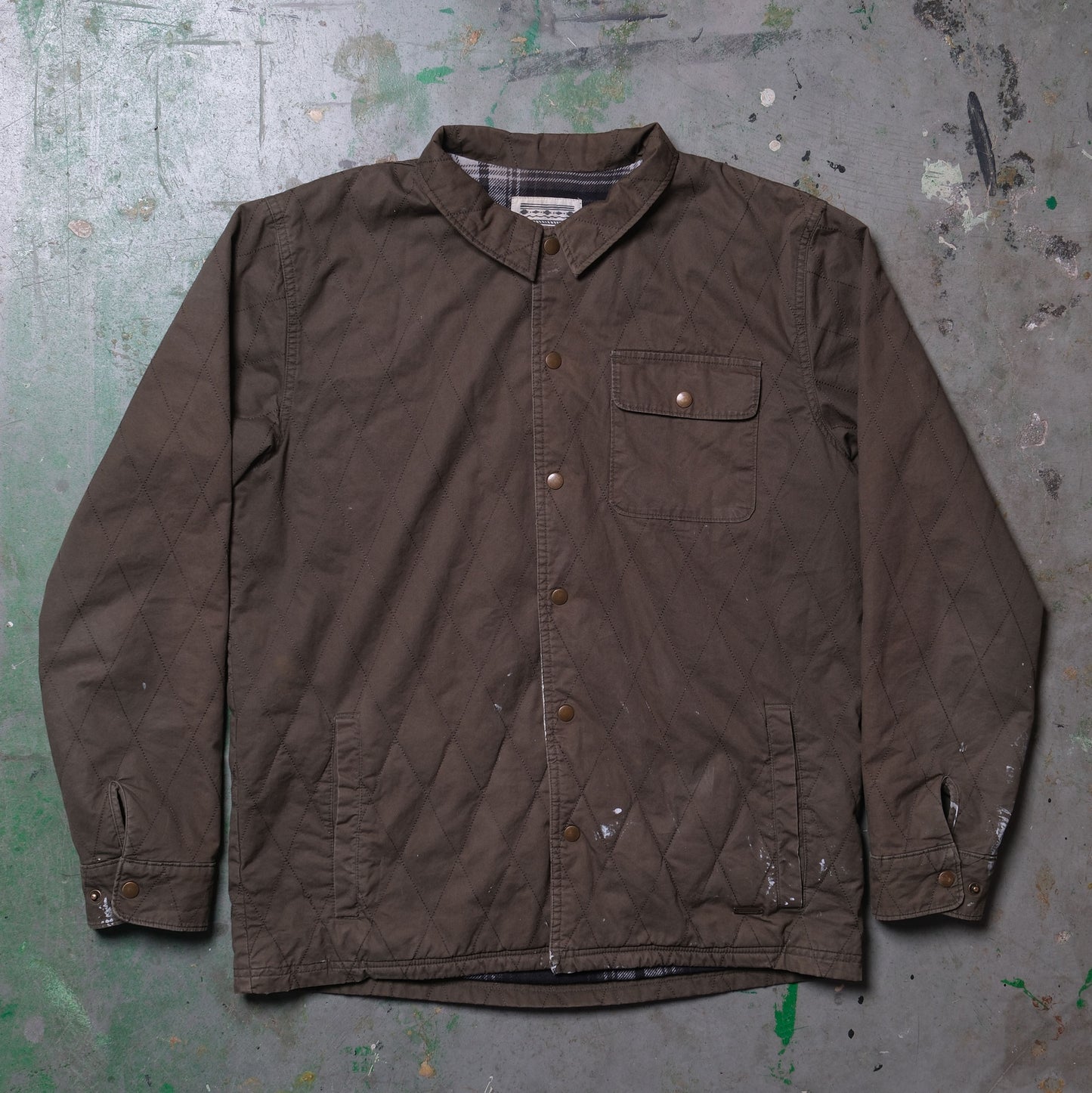 Used - Vintage Cotton Overshirt - Size Large