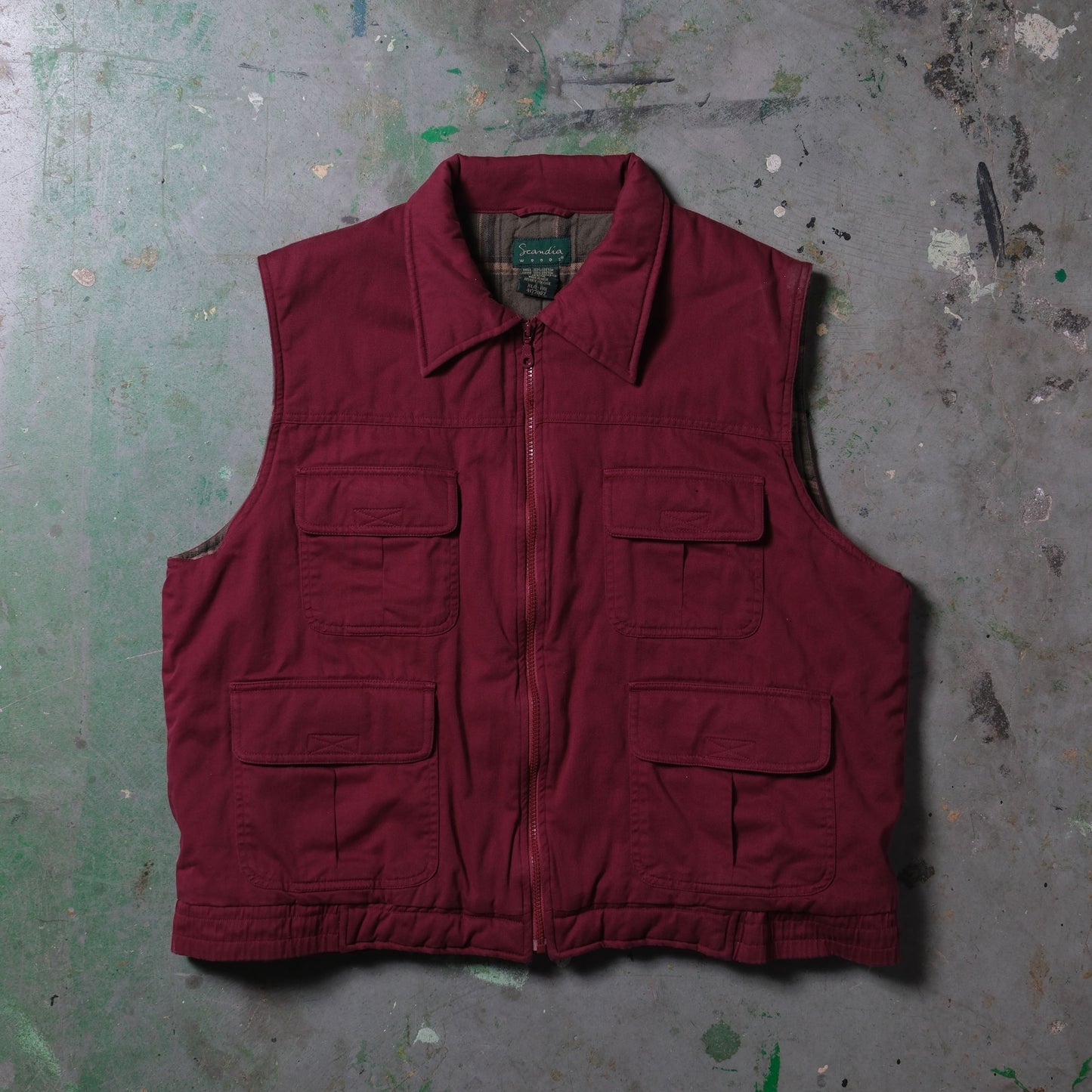 Used - Vintage Hunting Vest - Size X Large