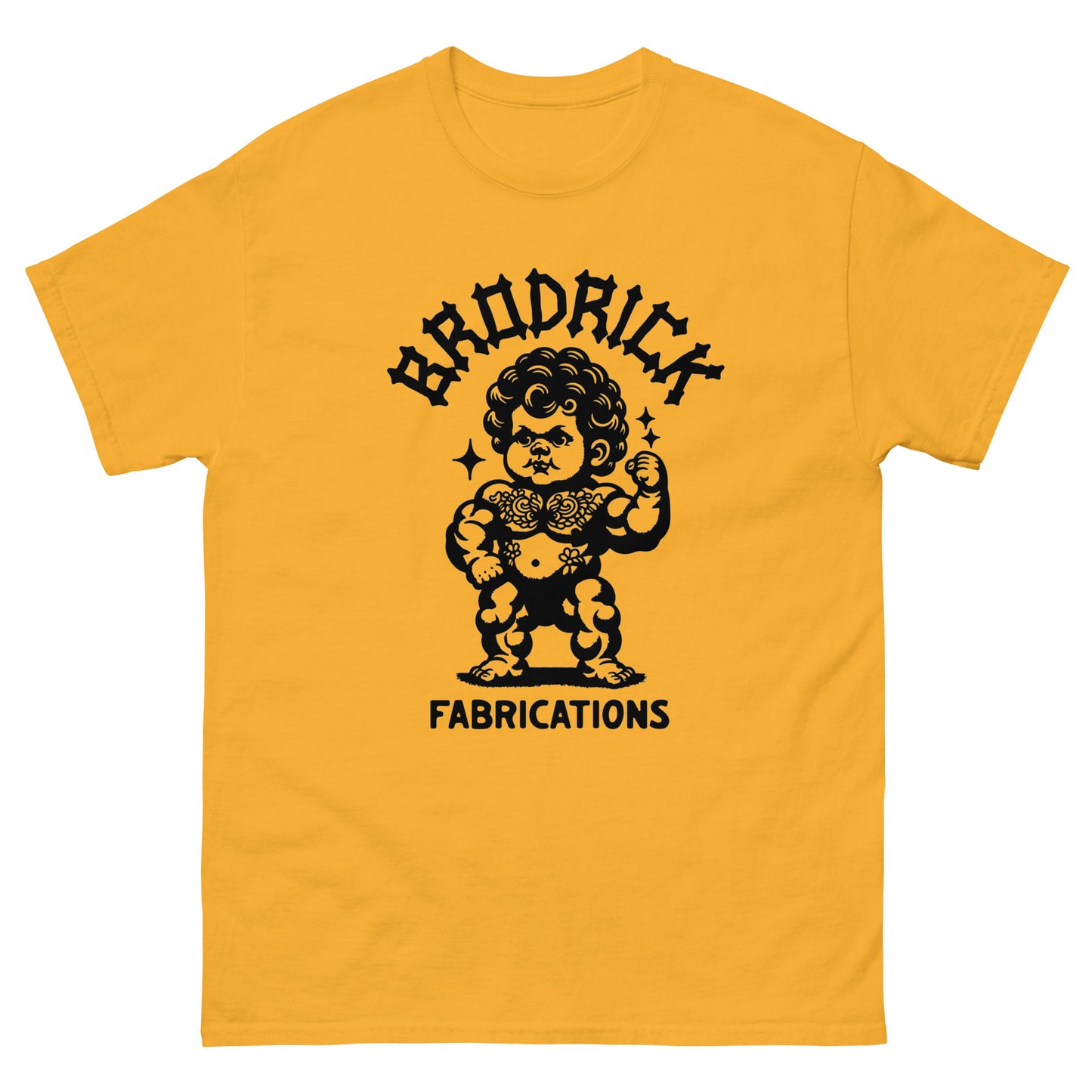Yellow Baby Strongman T-Shirt
