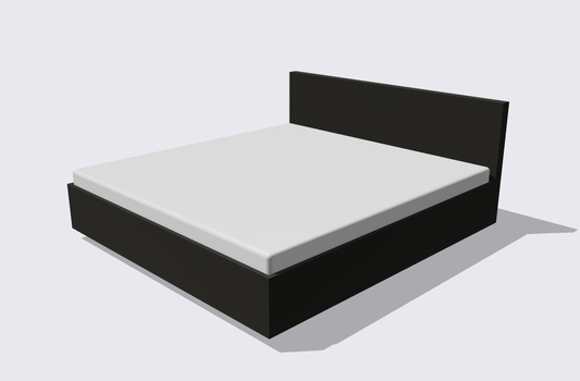 Low Loss Bed Two Frame + Headboard (First Half of Payment)